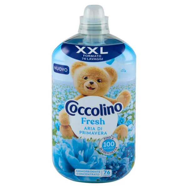 Ополіскувач Кондиціонер для білизни Coccolino Fresh XXL Aria di Primavera Коколіно Свіжість Весняне повітря 76прань 1750мл - 1