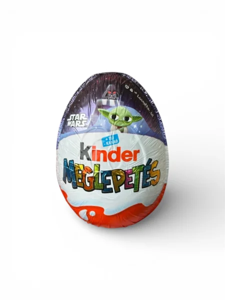 Шоколадне яйце з Іграшкою Kinder Surprise Star Wars LucasFilm Yoda Кіндер Сюрпрайз Стар ворс фільм Зоряні Війни Йода 20г - 4
