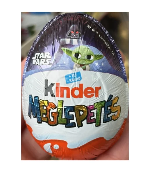 Шоколадне яйце з Іграшкою Kinder Surprise Star Wars LucasFilm Yoda Кіндер Сюрпрайз Стар ворс фільм Зоряні Війни Йода 20г - 3