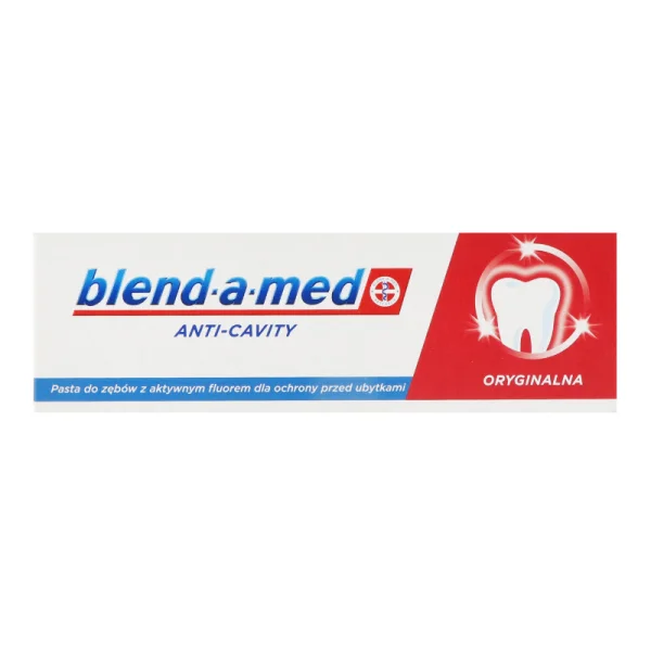Зубна паста відбілююча Blend-A-Med Anti Cavity Protection Original Бленд-А-мед з Активним фтором Захист від каріесу 75мл - 1