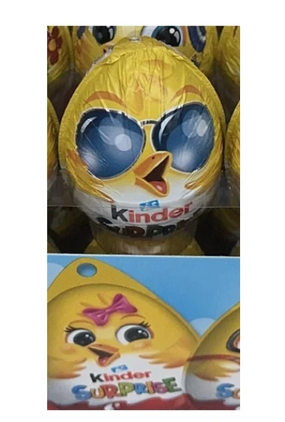 Шоколадне яйце Пасхальне курчатко з Іграшкою Kinder Surprise Easter egg Boy Кіндер Сюрпрайз Хлопчик в окулярах 72г - 2