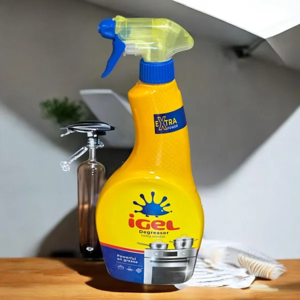 Засіб проти Жиру та бруду Спрей iGel Degreaser Extra Powerful on Grease Айгел Універсальний антижир Екстра потужність 650мл - 1