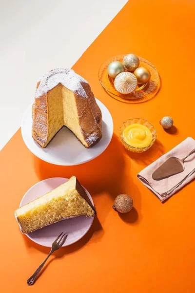 Панеттоне Подарунок Святковий Paluani Pandoro di Verona Latte Fresco Italiano Tempo Giusto Палуані класичний Латте Бокс 1кг - 3