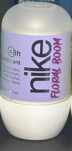 Дезодорант Шариковий Nike Woman Floral Boom 48H Deodorant Sensitive Roll‑On Найк Квітковий Бум без алюмінію Рол-Он Сенсітів 50мл - 2