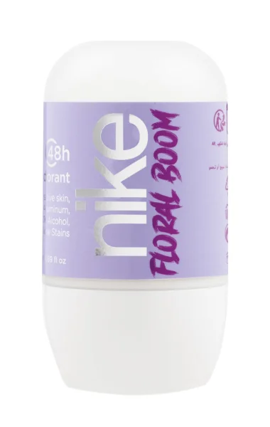 Дезодорант Шариковий Nike Woman Floral Boom 48H Deodorant Sensitive Roll‑On Найк Квітковий Бум без алюмінію Рол-Он Сенсітів 50мл - 3