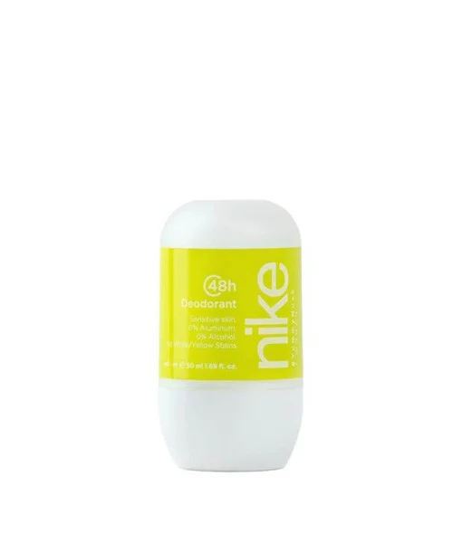 Дезодорант Шариковий Nike Woman Yummy Musk 48H Deodorant Sensitive Roll‑On Найк Солодкий мускус без алюмінію Рол-Он Сенсітів 50мл - 2