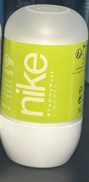 Дезодорант Шариковий Nike Woman Yummy Musk 48H Deodorant Sensitive Roll‑On Найк Солодкий мускус без алюмінію Рол-Он Сенсітів 50мл - 3