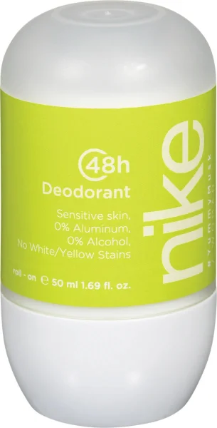 Дезодорант Шариковий Nike Woman Yummy Musk 48H Deodorant Sensitive Roll‑On Найк Солодкий мускус без алюмінію Рол-Он Сенсітів 50мл - 1