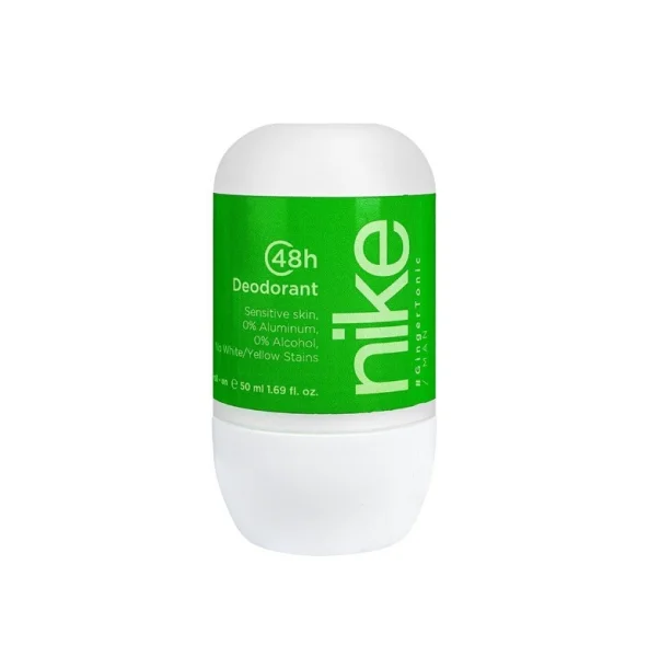 Дезодорант Шариковий Nike Man GingerTonic 48H Deodorant Sensitive Roll‑On Найк Імбирний Тонік без алюмінію Рол-Он Сенсітів 50мл - 2