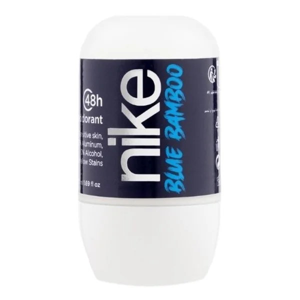 Дезодорант Шариковий Nike Man Blue Bamboo 48H Deodorant Sensitive Roll‑On Найк Синій Бамбук без алюмінію Рол-Он Сенсітів 50мл - 2