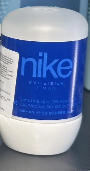 Дезодорант Шариковий Nike Man ViralBlue 48H Deodorant Sensitive Roll‑On Найк Вірусний Синій без алюмінію Рол-Он Сенсітів 50мл - 3