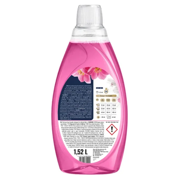 Гель для прання Парфумований Galvea Perfumed Washing Gel Quick Wash Delicate Галвеа Швидке прання Делікатних тканин 38прань 1520мл - 2