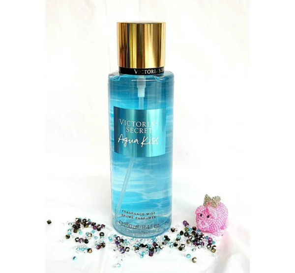 Парфумована вода Жіноча ароматичний Спрей Victoria's Secret Aqua Kiss Fragrance mist Вікторія Сікрет Поцілунок Води 250мл - 2