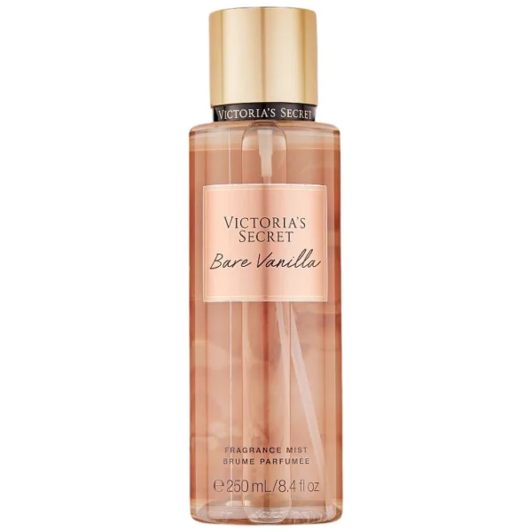 Парфумована вода Жіноча ароматичний Спрей Victoria's Secret Bare Vanilla Fragrance mist Вікторія Сікрет Чиста ваніль Класика 250мл - 1