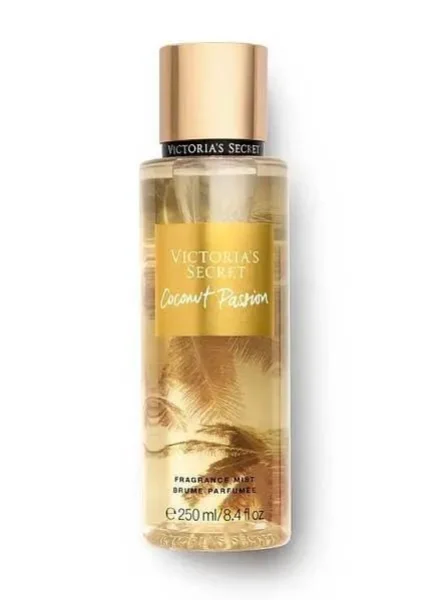 Парфумована вода Жіноча ароматичний Спрей Victoria's Secret Coconut Passion Fragrance mist Вікторія Сікрет Пристрасть Кокосу 250мл - 2