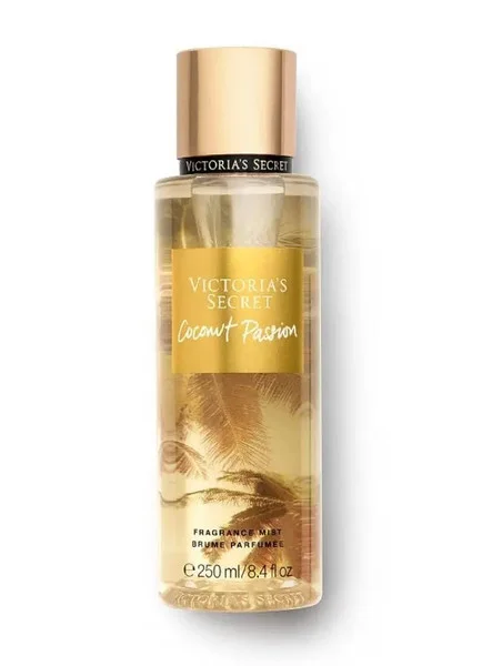 Парфумована вода Жіноча ароматичний Спрей Victoria's Secret Coconut Passion Fragrance mist Вікторія Сікрет Пристрасть Кокосу 250мл - 1