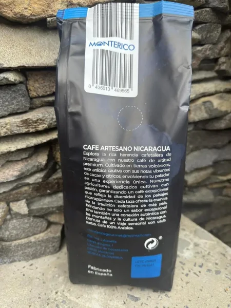 Кава в зернах Monterico Nicaragua Premium Coffee 100% Arabica Монтеріко Нікарагуа Преміум Арабіка Пакет з клапаном 1000г - 3