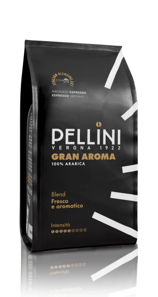 Кава в зернах Pellini Verona Gran Aroma Arabica Blend Fresco Aromatico Пелліні Верона Арома Пакет 1000г - 2