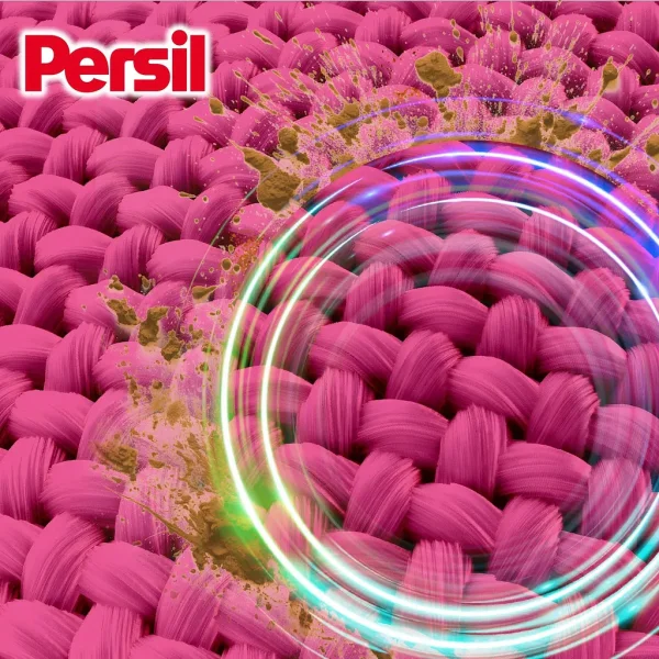 Диски для прання Persil Color Deep Clean 4in1 Discs Персіл для Кольорових речей капсули 4в1 Пакет 60шт - 3