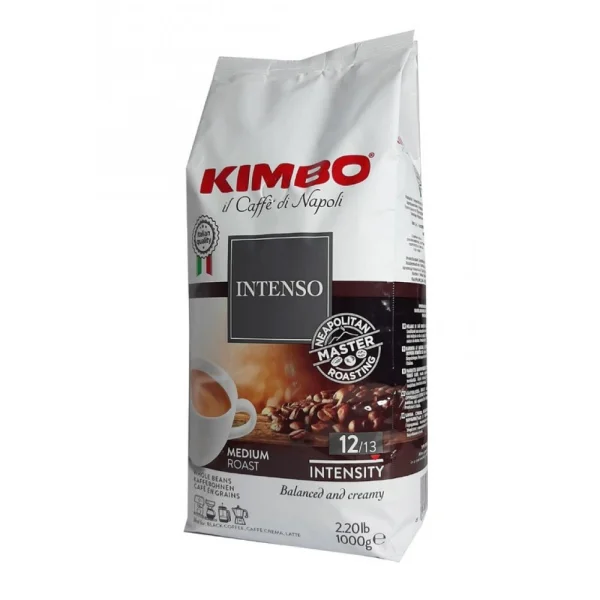 Кава в зернах Kimbo Intenso Medium Roast Balanced&Creamy Кімбо Інтензо Збалансована купаж арабіки Пакет 1кг - 3