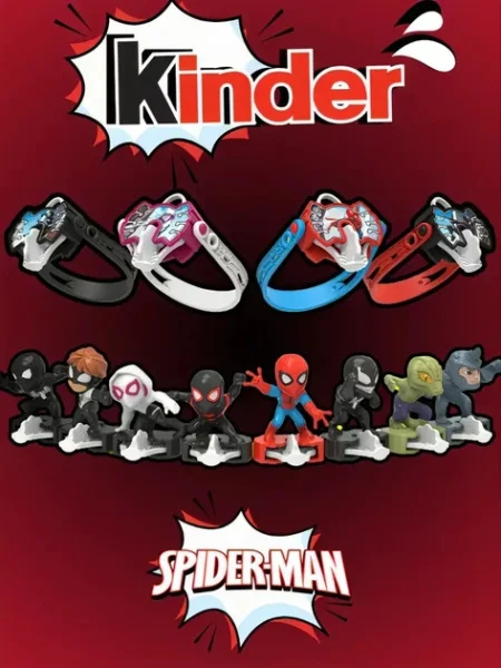 Шоколадне яйце з Іграшкою Kinder JOY Spider Man Marvel Series with Surprise Кіндер Джой Спайдермен Людина Павук 20г - 4