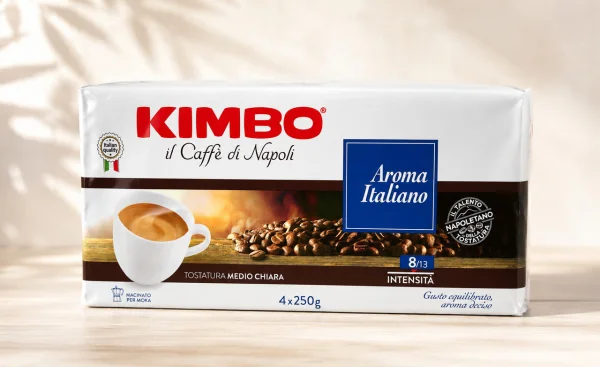 Кава мелена Kimbo Aroma Italiano Ground Coffee Tostatura medio chiara Кімбо Арома Італіано Мокка Бленд Арабіки 1шт 250г - 3