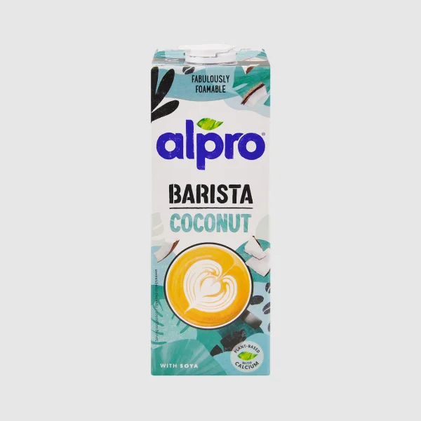 Напій Кокосово-Соєвий Рослинний без Лактози Alpro Coconut Professionals Альпро для Бариста і Кавових напоїв з Кальцієм Тетрапак 1л - 2