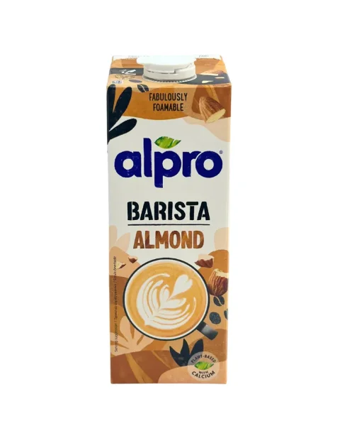 Напій Мигдально-Соєвий Рослинний без Лактози Alpro Almond Professionals Альпро для Бариста і Кавових напоїв з Кальцієм Тетрапак 1л - 3
