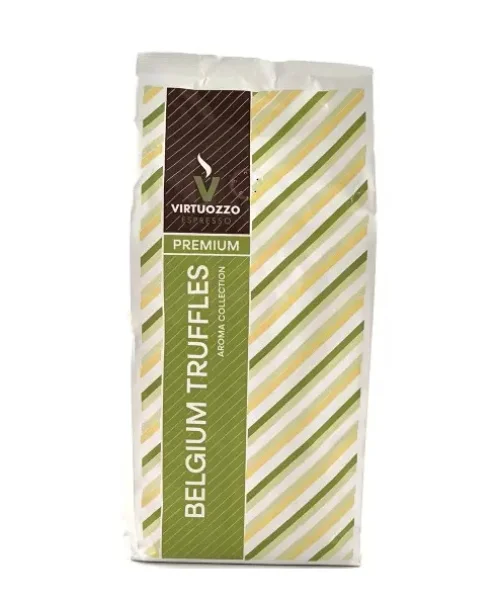 Кава зернова ароматизована Virtuozzo Espresso Premium Aroma Collection Belgium Truffles Віртуозо Бельгійський Трюфель 1кг - 3