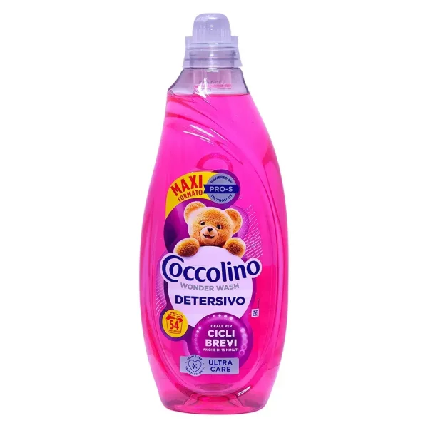Гель для прання Швидка дія Про-С Універсал Coccolino Wonder Wash Detersivo Pro-S Ulltra Care Коколіно Ультра-догляд 54прань 2160мл - 2