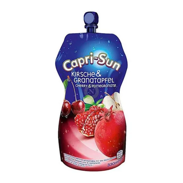 Напій з фруктовим соком Дитячий Capri-Sun Kirsche&Granatapfel Капрі Сан Вишня та Гранат Дой-пак з клапаном 330мл - 2