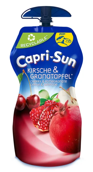 Напій з фруктовим соком Дитячий Capri-Sun Kirsche&Granatapfel Капрі Сан Вишня та Гранат Дой-пак з клапаном 330мл - 1