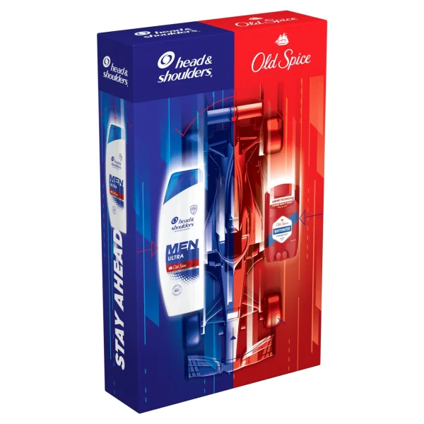 Набір Подарунок для Чоловіків H&S Gentleman’s Set Head&Shoulders plus Old Spice Хеден Сет Шампунь і Стік антиперспірант 330мл 50мл - 4