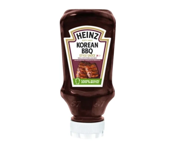 Соус барбекю міні Heinz Korean BBQ Style Sauce Хейнз Насичений соус у корейському стилі з пікантним смаком 265мл - 3