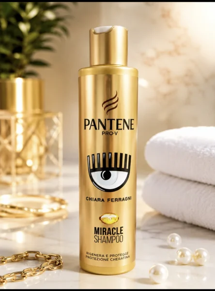 Шампунь Відновлюючий Pantene Pro-V Chiara Ferragni Miracle Protective Shampoo with Keratin Repairs Пантін з Кератином 250мл - 1