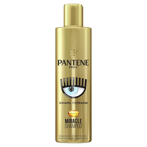 Шампунь Відновлюючий Pantene Pro-V Chiara Ferragni Miracle Protective Shampoo with Keratin Repairs Пантін з Кератином 250мл - 3