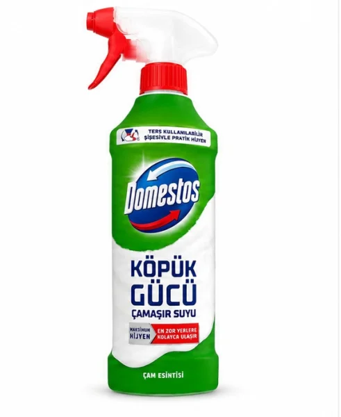 Піна для чищення Ванни та Туалету Спрей Domestos Foam Power Pine Freshness Доместос свіжість Хвої сосна 450мл - 1