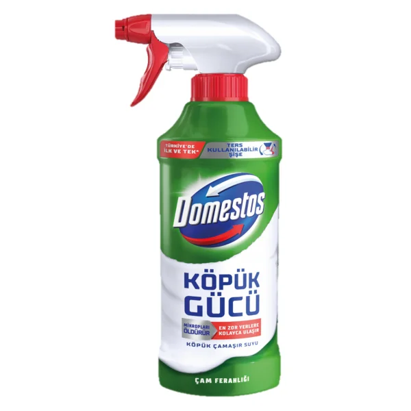 Піна для чищення Ванни та Туалету Спрей Domestos Foam Power Pine Freshness Доместос свіжість Хвої сосна 450мл - 2
