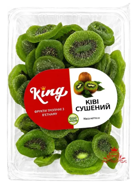 Ківі сушений натуральний Цукати Nafoods King Фрукти тропічні з Вьєтнаму Нафудс сухофрукти Пакет 1000г - 3