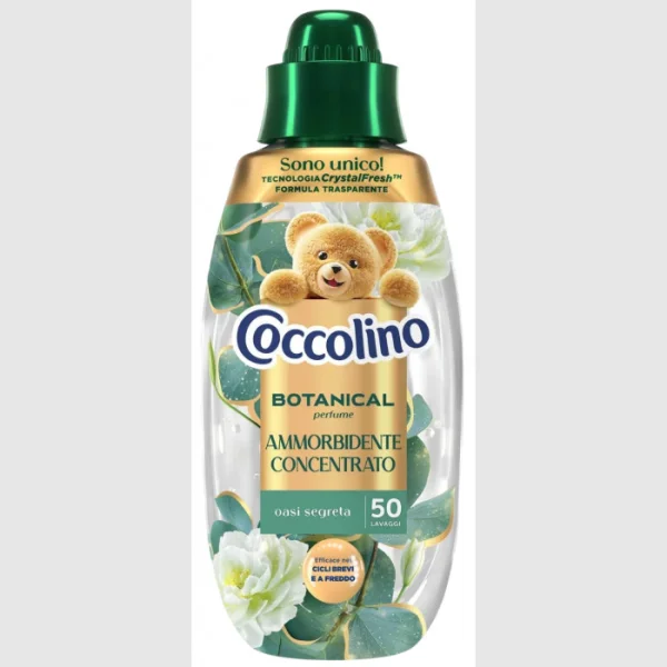 Кондиціонер Ополіскувач білизни Coccolino Botanical perfume Oasi Segreta Коколіно Оазис Швидке прання 50прань 750мл - 3
