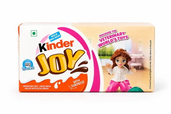 Набір Шоколадне Яйце з Іграшкою Kinder Joy Girls Discover Veterinary Worlds Toys Кіндер для Дівчат Світ ветеринарії 8шт 160г - 4