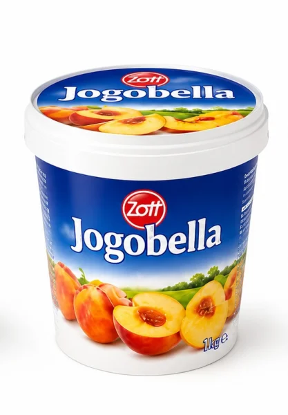 Йогурт фруктовий Zott Jogobella Jogurt owocowy Brzoskwinia Зотт Персиковий Відерко 900г - 3