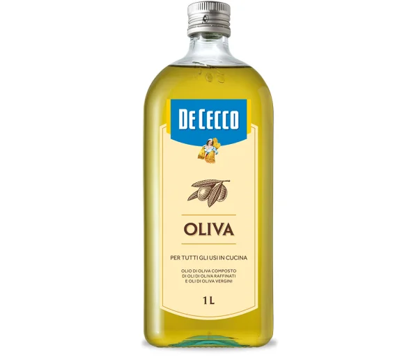 Оливкова олія Суміш олій De Cecco Oliva Per tutti gli usi in cuccina Де Чекко рафіновані та перший віджим 1л - 2