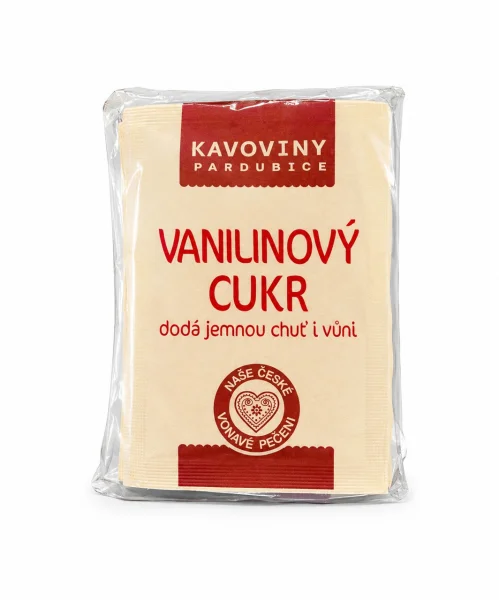 Набір Ванільний цукор Kavoviny Vanilinový Cukr Vanillincukor для випічки та десертів Пакетики 10шт 100г - 2