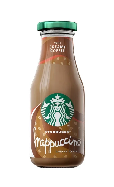 Напій кавовий молочний Starbucks Frappuccino Coffee Drink Sweet Creamy Старбакс Фрапучіно Кремова кава скло пляшка 250мл - 4