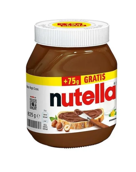 Шоколадно-горіхова паста Nutella Ferrero Chocolate Hazelnut Gratis Нутелла з лісовими горіхами банка 825г - 3