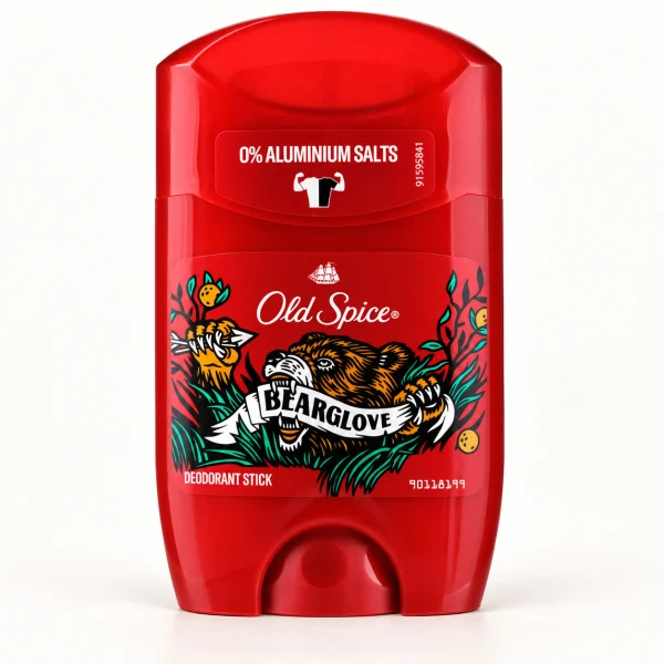 Дезодорант-стік чоловічий Old Spice Bearglove Олд Спайс Берглов без солей алюмінію 50мл - 2