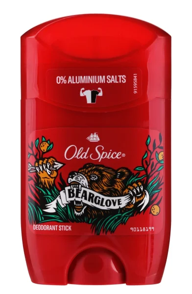 Дезодорант-стік чоловічий Old Spice Bearglove Олд Спайс Берглов без солей алюмінію 50мл - 1