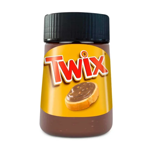 Шоколадна паста Twix Chocolate Spread Твікс з карамеллю та шматочками печива Шоколадно-карамельна паста для тостів і десертів 350г - 3