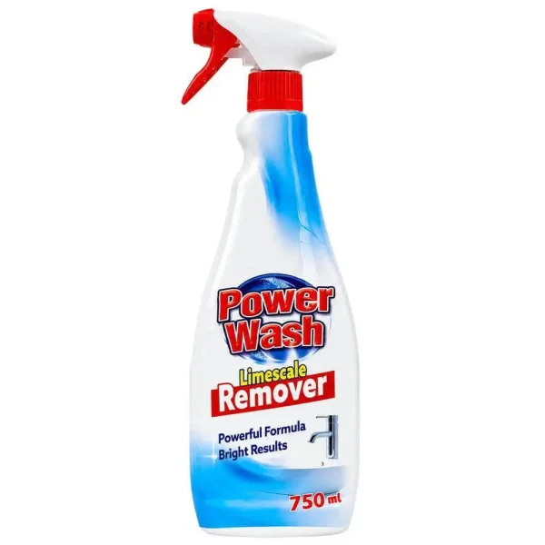 Засіб Антикальк Power Wash Limescale Remover Повер Вош від вапняного нальоту водного каменю та іржі для ванної кухні Спрей 750мл - 3